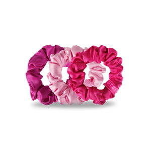 Rose All Day  - Silk Scrunchie Large