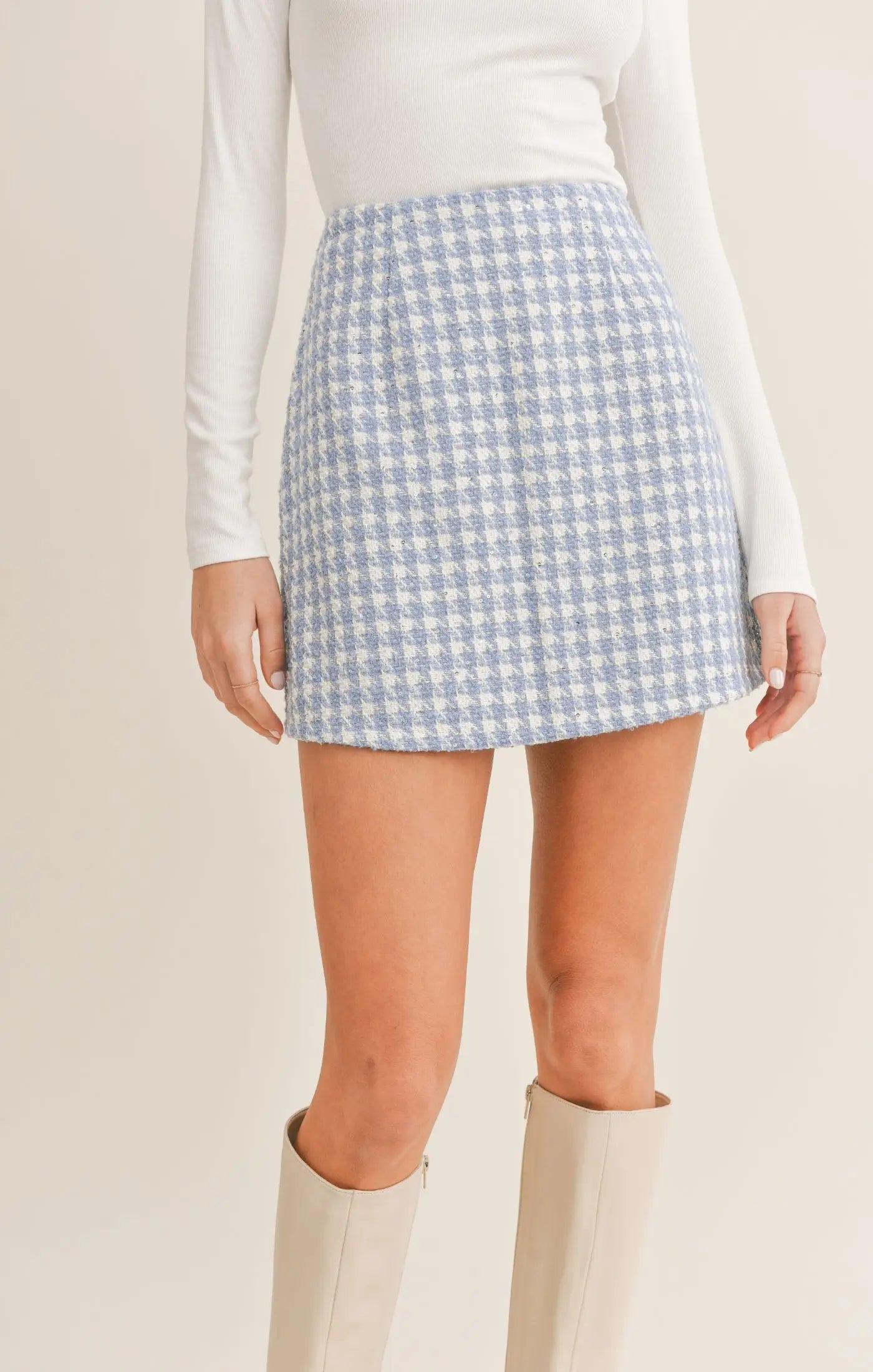 Tartan sales skirt glassons
