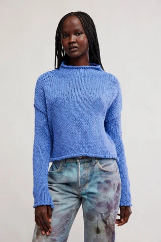Opal Sweater | Peri Blue