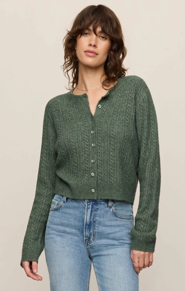 Medina Pointelle Cardigan