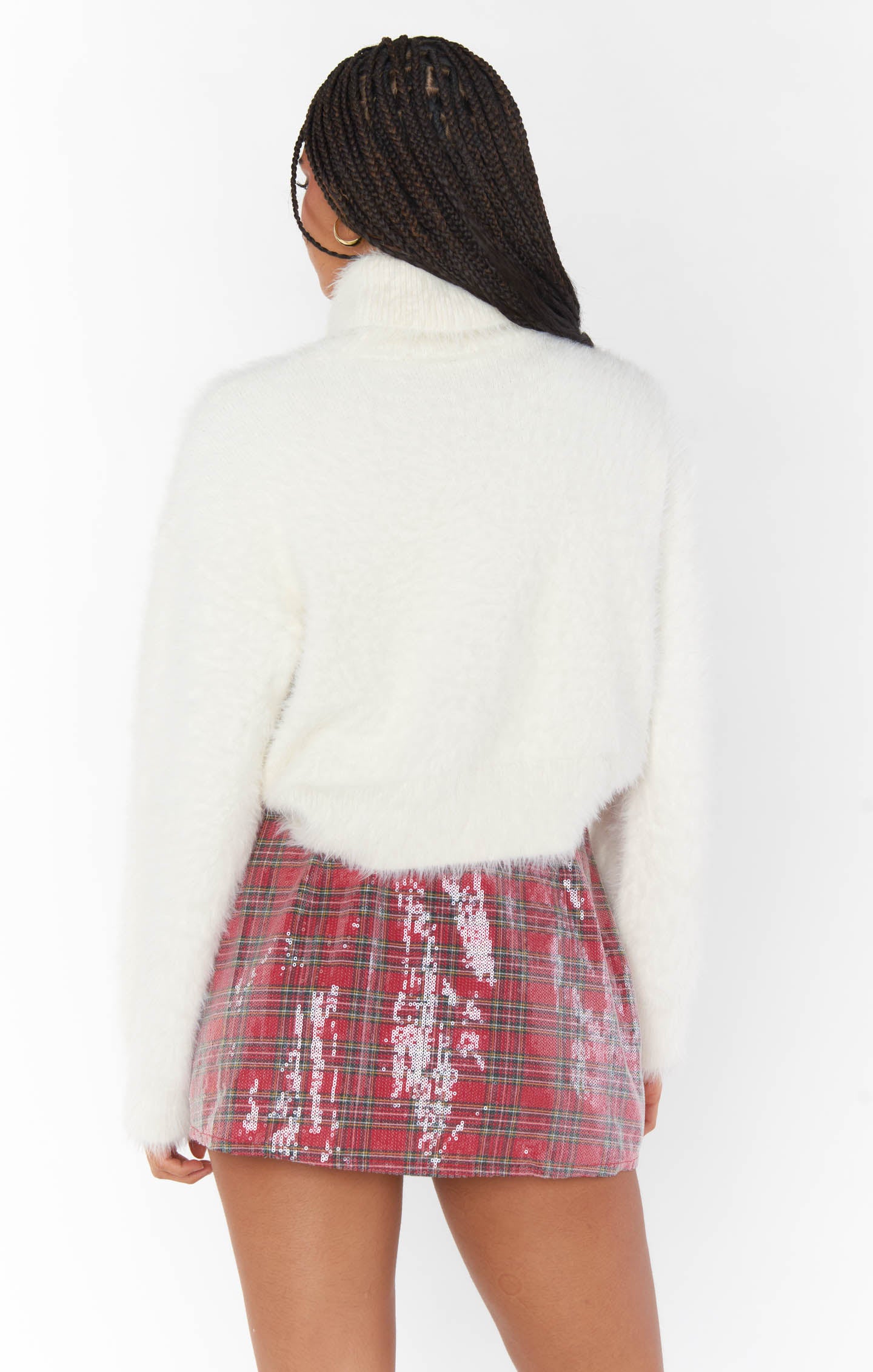 Chester Sweater | White Knit