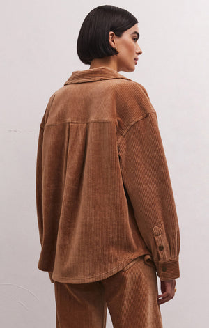 Union Knit Cord Jacket | Camel