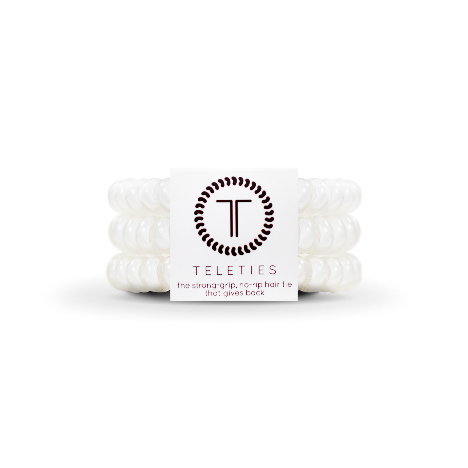 Spiral Coils | Small | Coconut White Hair Ties