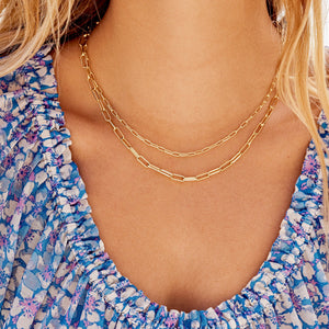 Parker Mini Necklace | Gold