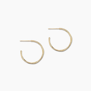 Taner Small Hoops | Gold