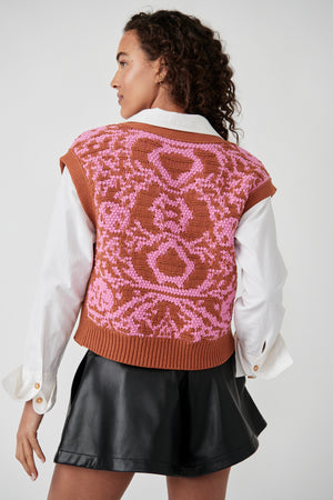Tapestry Vest / Cinna Magnolia Combo
